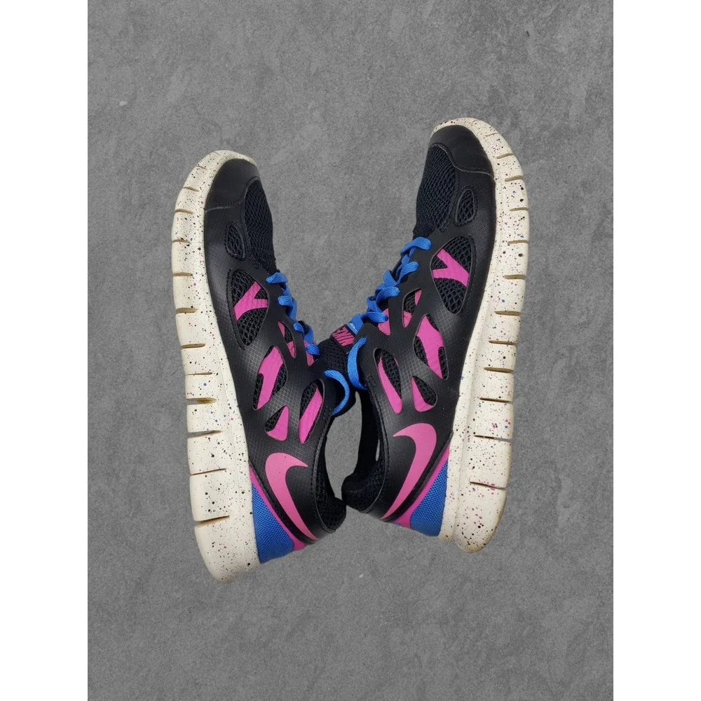 Nike Free Run 2 Women's Multi-Color Running Shoes‎ Black Size 10